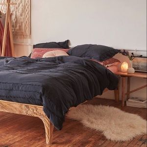 Urban Outfitters Eyelash Fringe Duvet